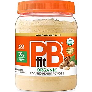 30-oz PBfit Organic Peanut Butter Powder $10.65 w/ S&S