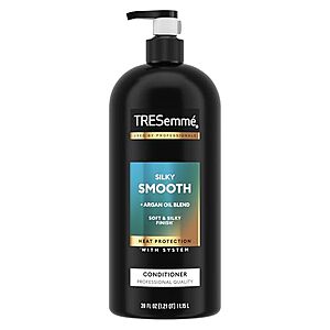 Select Accounts: 39-Oz TRESemmé Smooth & Silky Conditioner w/ Pump $3.20 w/ S&S