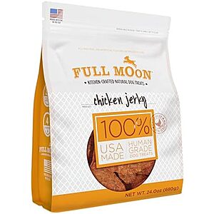 1.5-lb Full Moon Chicken Jerky Healthy All Natural Dog Treats $13.25 w/ S&S