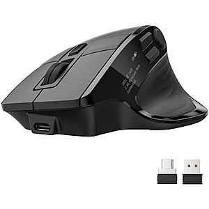 Acer Wireless Bluetooth Ergonomic Rechargeable Mouse w/ OLED Screen