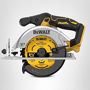 DeWALT 20V Max 6-1/2" Brushless Cordless Circular Saw (Tool Only) $119 + Free S&H