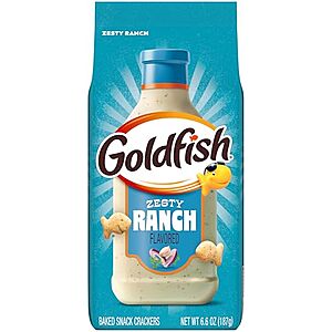 Select Accts: 6.6-Oz Goldfish Zesty Ranch Flavored Crackers $1.75 w/ S&S
