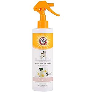 10-oz Arm & Hammer Ultra Fresh Waterless Dog Bath Spray (White Jasmine Scent) $2.55 w/ S&S