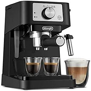 De'Longhi Stilosa 15 Bar Manual Espresso Machine w/ Milk Frother & Tamper $99 + Free S&H