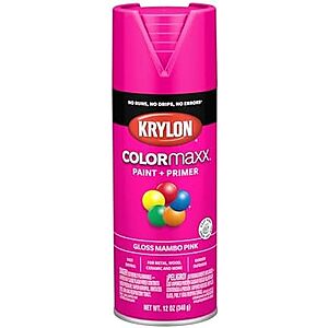 Krylon COLORmaxx 12-Oz Spray Paint & Primer (Various Finishes) From