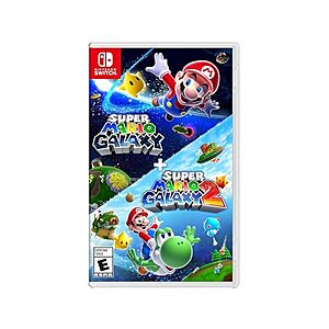 Super Mario Galaxy + Super Mario Galaxy 2 (Nintendo Switch) $50 + Free S&H w/ Prime