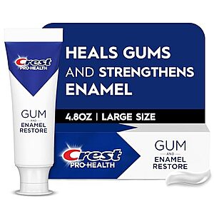 4.8-Oz Crest Pro-Health Gum & Enamel Restore Toothpaste $3.60 w/ S&S