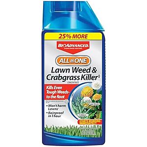 40-Oz BioAdvanced All-In-One Lawn Weed and Crabgrass Killer I (Concentrate)