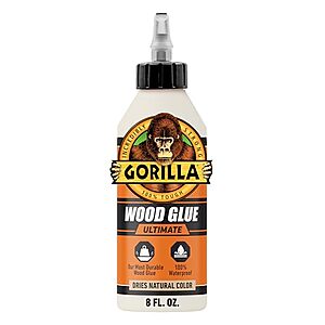 8-Oz GORILLA Ultimate Waterproof Wood Glue (Natural Wood Color)