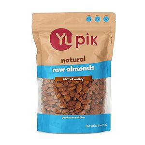 Select Accounts: 2.2-lbs Yupik California Raw Almonds (Small Size) $8.45 w/ S&S