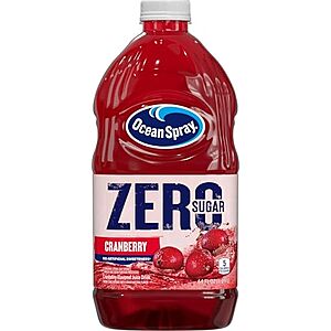 64-fl-oz Ocean Spray ZERO Sugar Cranberry Juice Drink