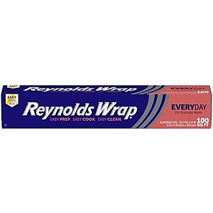 Select Accounts: 100-sq-ft Reynolds Wrap Everyday Strength Aluminum Foil Roll $4.50 + Free S&H