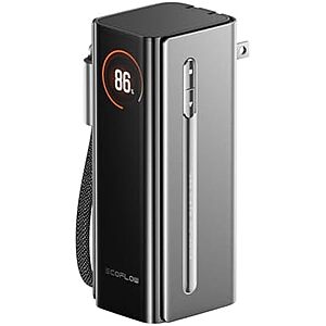 EF ECOFLOW RAPID Pro 10000mAh 3-in-1 Power Bank w/ 65W Wall Plug & USB-C Cable $43 + Free S&H
