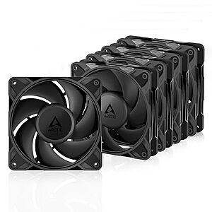 5-Pack ARCTIC P12 Pro PST 120mm 4-Pin PWM FDB Computer Case Fans