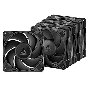 5-Pk ARCTIC P12 Pro PST LN 120mm PWM PC Case Fans