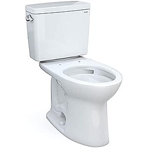TOTO Drake 2-Piece Elongated 1.6 GPF Universal Height Tornado Flush Toilet $254 + Free S&H