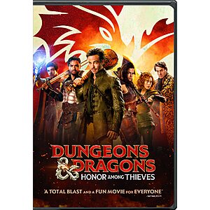 Dungeons & Dragons: Honor Among Thieves (DVD)