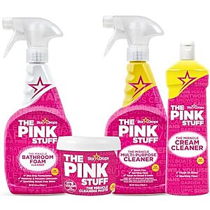 4-Pc Stardrops The Pink Stuff Miracle Cleaning Ultimate Bundle $10.60 w/ S&S