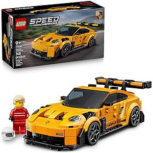 348-Pc LEGO Speed Champions Porsche 911 GT3 RS Super Car Building Set from