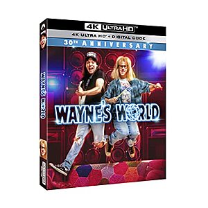 Wayne's World 30th Anniversary (4K UHD Blu-ray + Digital)