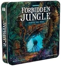 Forbidden Jungle: Survive the Wild Board Game by Gamewright (Co-Op 2-5 Players)