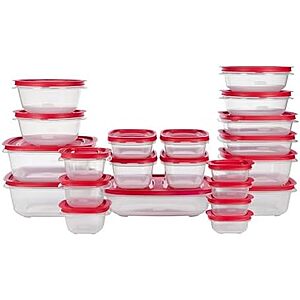 44-Pc Rubbermaid EasyStore Food Storage Containers Set w/ Lids $40 + Free S&H