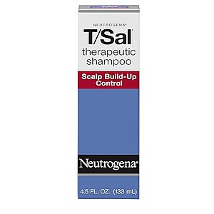 4.5-Oz Neutrogena T/Sal Anti-Dandruff Shampoo w/ Salicylic Acid $4.50 w/ S&S