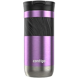 16-Oz Contigo Byron 2.0 Stainless Steel Insulated Travel Mug (Pansy) 2 for