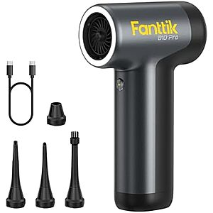 Fanttik B10 Pro Electric Air Duster w/ 110,000 RPM Brushless Motor (Grey)