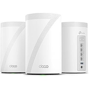 3-pk TP-Link Deco 7 Pro BE63 Tri-Band WiFi 7 2.5G Home Mesh System $322 + Free S&H