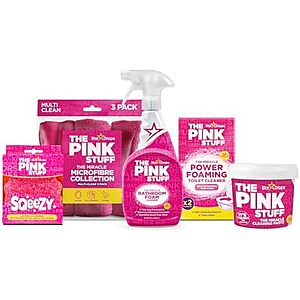 Select Accts: 7-Pc Stardrops The Pink Stuff Bathroom Cleaning Kit $14.35 w/ S&S