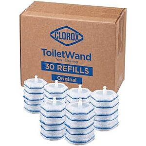30-Ct Clorox ToiletWand Toilet Cleaning Refills $12.15 w/ S&S
