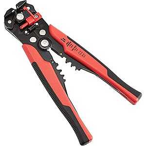 Amazon Basics Self-Adjusting 10-24 AWG Wire Stripper Crimping Tool