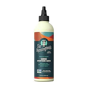 Select Amazon Accts: 8.3oz. Sir Kensington's Garlic Everything Sauce Bottle $2.75 w/ S&S
