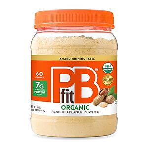 30-oz PBfit Organic Peanut Butter Powder $10.65 w/ S&S