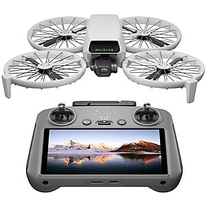 DJI Flip Follow Me Drone w/ RC 2 Screen Remote Controller & 4K Camera $509 + Free S&H