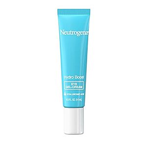 0.5-Oz Neutrogena Hydro Boost Hydrating Gel Eye Cream w/ Hyaluronic Acid $7 w/ S&S