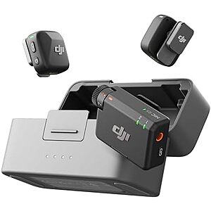 DJI Mic Mini Wireless Lavalier Microphone w/ 2x TX + 1x RX + Charging Case $79 + Free S&H & More