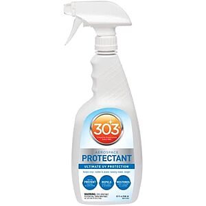 32-Oz 303 Aerospace Automotive UV Protectant Spray for Vinyl, Plastic & Rubber $11.80 w/ S&S