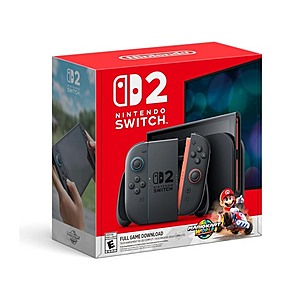 Refurb: Nintendo Switch 2 Console + Mario Kart World Bundle $395 + Free S&H w/ Prime