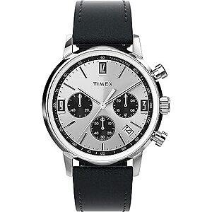 Timex Men's Marlin 40mm Watch (Black/Silver-Tone/Stainless Steel) $117.90 + Free S&H