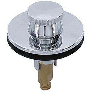 Danco Lift and Turn Bathtub Drain Stopper (Chrome)