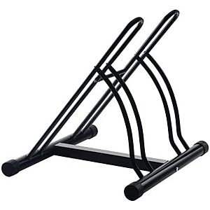 RAD Cycle 2-Bike Steel Storage Rack/Floor Stand w/ Roll-In Design
