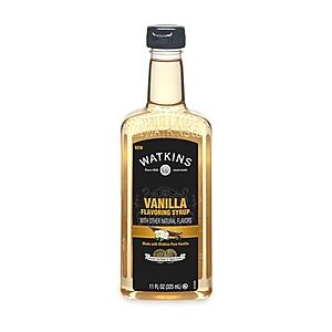 11-Oz Watkins Vanilla Coffee Flavoring Syrup $2.80 w/ S&S