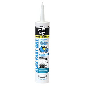 10.1-Oz DAP Alex Fast Dry Acrylic Latex Caulk (White)