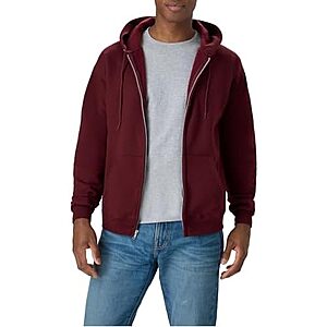 Hanes Men's Full-Zip Eco-Smart Hoodie (Various Colors)