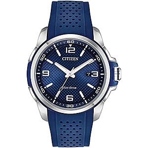 44mm Citizen Men's Eco-Drive Stainless Steel Weekender Watch (Blue) $147.30 + Free S&H
