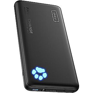 INIU 10000mAh 20W PD 3.0 USB-C Power Bank