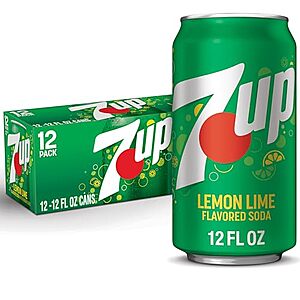 12-Pk 12oz 7UP Lemon Lime Soda 3 for $14.75 w/ S&S