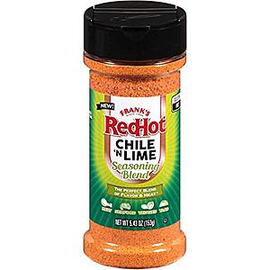 5.43-oz Frank's RedHot Gluten Free Seasoning Blend (Chile 'N Lime) $2.65 w/ S&S